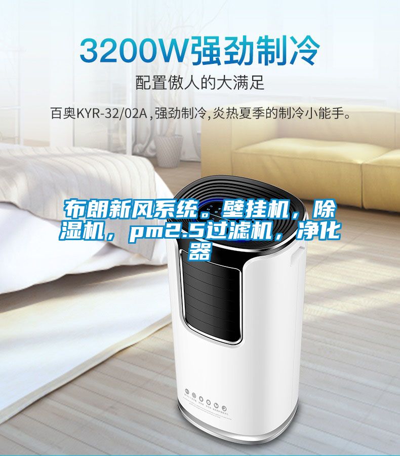 布朗新風系統(tǒng)。壁掛機，除濕機，pm2.5過濾機，凈化器