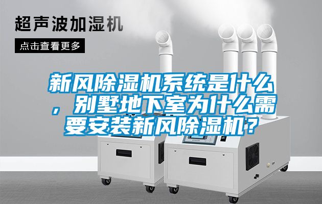 新風(fēng)除濕機(jī)系統(tǒng)是什么，別墅地下室為什么需要安裝新風(fēng)除濕機(jī)？