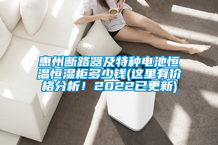 惠州斷路器及特種電池恒溫恒濕柜多少錢(這里有價格分析！2022已更新)