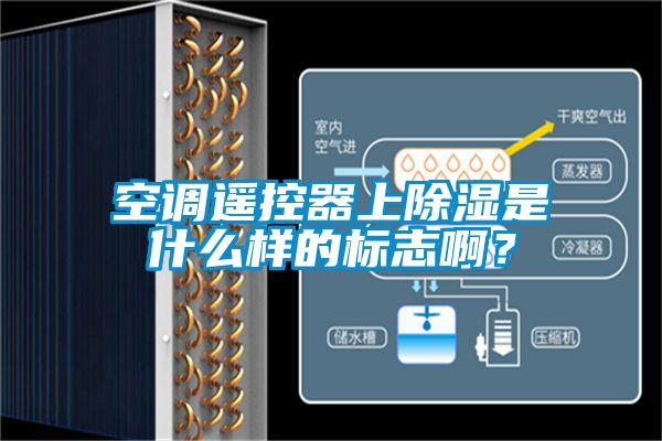 空調遙控器上除濕是什么樣的標志啊？
