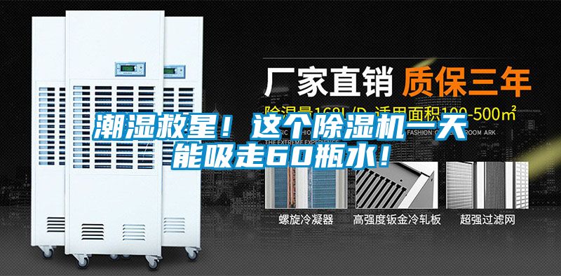 潮濕救星！這個除濕機一天能吸走60瓶水！