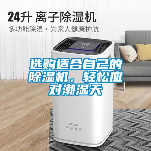 選購適合自己的除濕機，輕松應對潮濕天