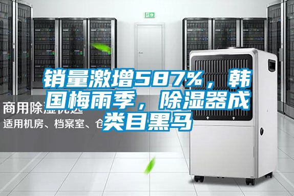 銷量激增587%，韓國梅雨季，除濕器成類目黑馬