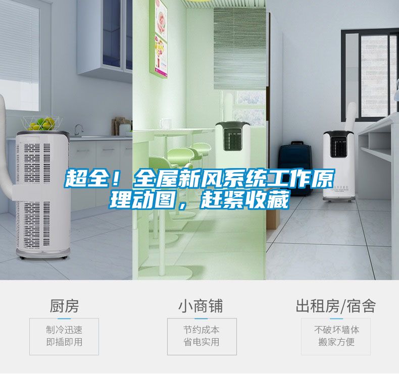 超全！全屋新風系統(tǒng)工作原理動圖，趕緊收藏