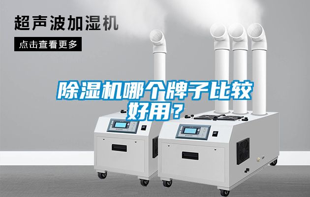 除濕機哪個牌子比較好用？