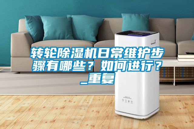 轉(zhuǎn)輪除濕機日常維護步驟有哪些？如何進行？_重復(fù)