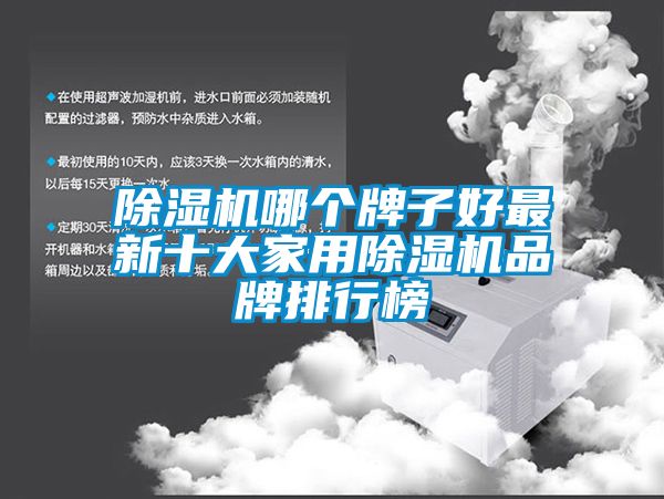 除濕機(jī)哪個牌子好最新十大家用除濕機(jī)品牌排行榜