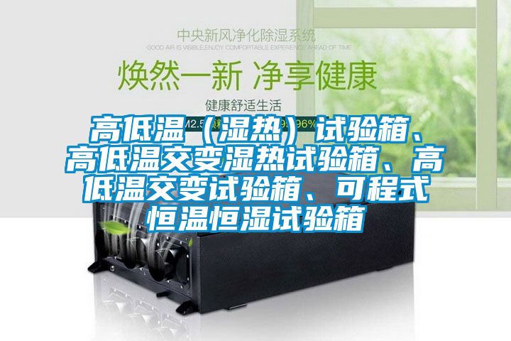 高低溫（濕熱）試驗箱、高低溫交變濕熱試驗箱、高低溫交變試驗箱、可程式恒溫恒濕試驗箱