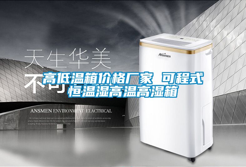 高低溫箱價(jià)格廠家 可程式恒溫濕高溫高濕箱