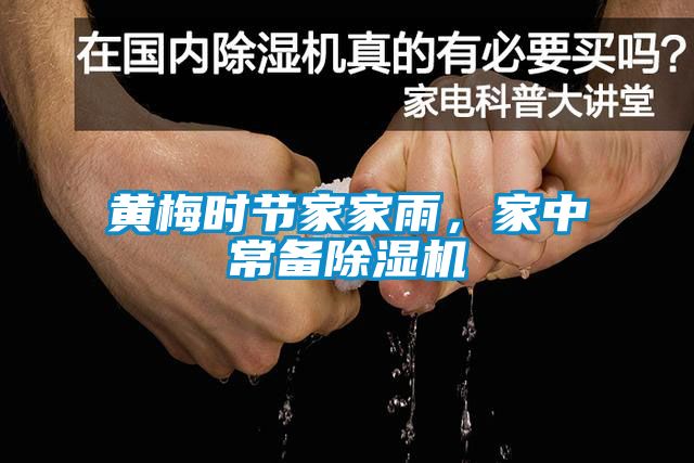 黃梅時節(jié)家家雨，家中常備除濕機(jī)