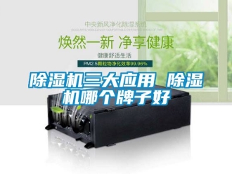 行業(yè)新聞除濕機三大應(yīng)用 除濕機哪個牌子好