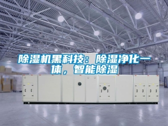 行業(yè)新聞除濕機(jī)黑科技：除濕凈化一體，智能除濕