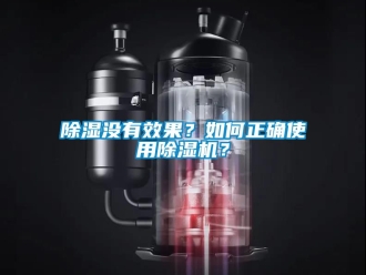 行業(yè)新聞除濕沒有效果？如何正確使用除濕機(jī)？