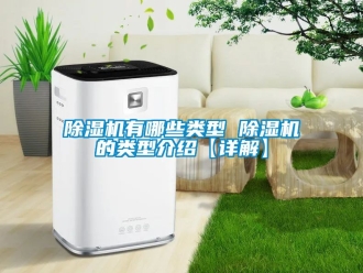 行業(yè)新聞除濕機有哪些類型 除濕機的類型介紹【詳解】
