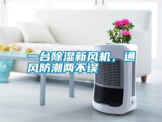 知識(shí)百科一臺(tái)除濕新風(fēng)機(jī)，通風(fēng)防潮兩不誤