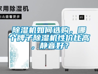 行業(yè)新聞除濕機(jī)如何選購(gòu)，哪個(gè)牌子除濕機(jī)性價(jià)比高，靜音好？