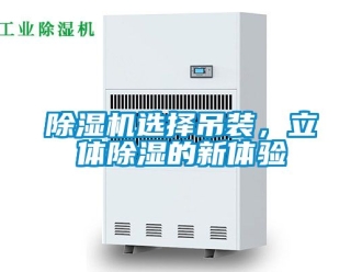 行業(yè)新聞除濕機選擇吊裝，立體除濕的新體驗