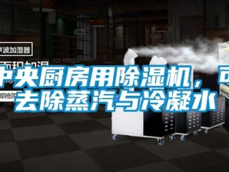 知識百科中央廚房用除濕機，可去除蒸汽與冷凝水