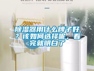 行業(yè)新聞除濕器用什么牌子好？該如何選擇呢，看完就明白了