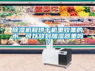 行業(yè)新聞除濕機(jī)和烘干機(jī)里收集的水，可以放到加濕器里嗎？