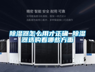 行業(yè)新聞除濕器怎么用才正確 除濕器選購看哪些方面