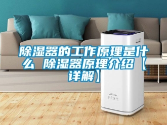 行業(yè)新聞除濕器的工作原理是什么 除濕器原理介紹【詳解】