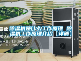 行業(yè)新聞除濕機是什么工作原理 除濕機工作原理介紹【詳解】